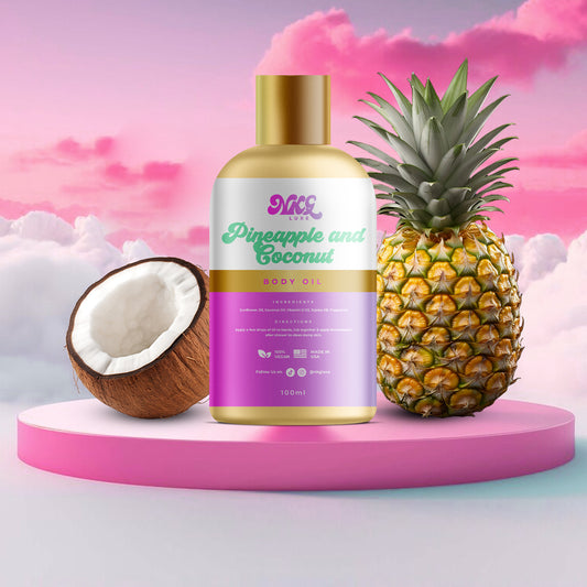 Pineapple and Coconut Body Oil